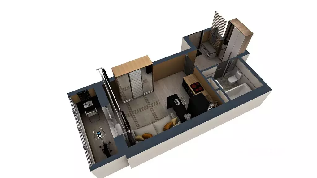 Студия Владимирская область, Владимир Веризино мкр, Веризино лайф ... - Фото 2