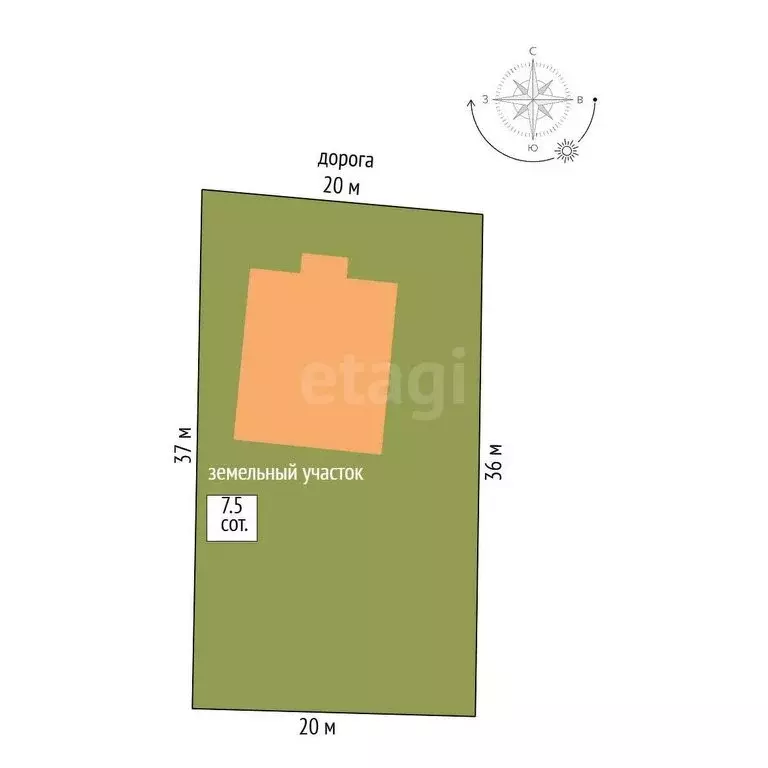 Дом в село Пушкино, улица Александры Пахмутовой (110.4 м) - Фото 2