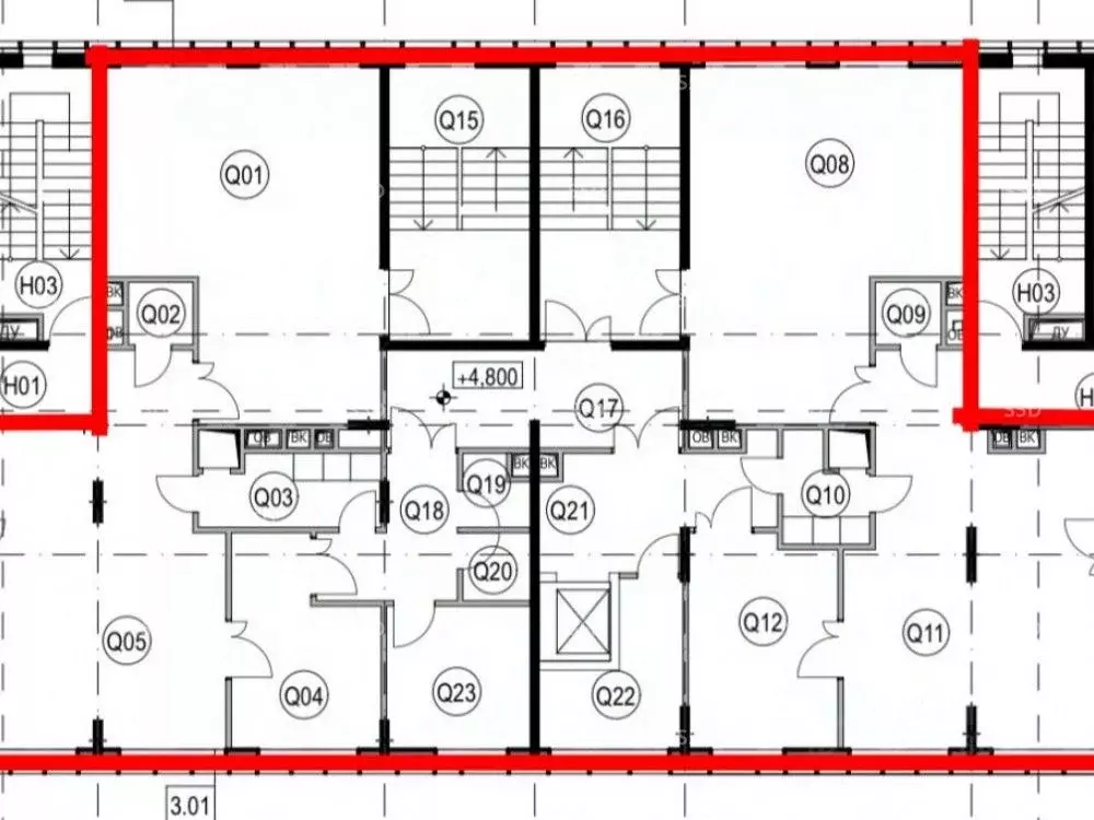 Торговая площадь в Москва Лермонтовская ул., 1 (756 м) - Фото 1