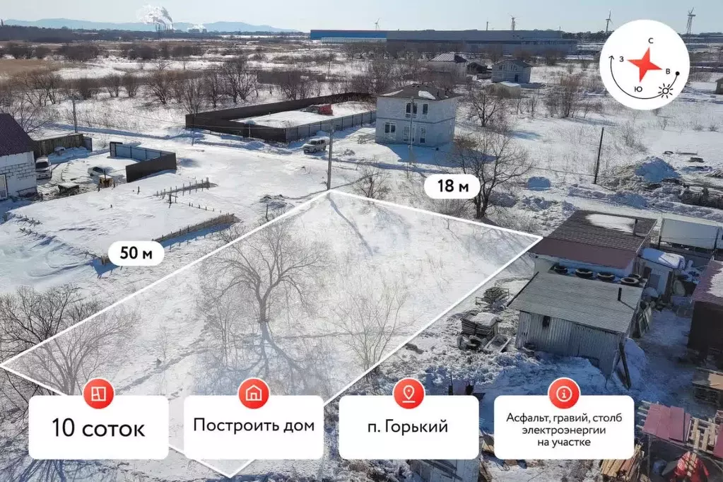 Участок в Хабаровский край, Хабаровск Имени Горького мкр,  (10.0 сот.) - Фото 0
