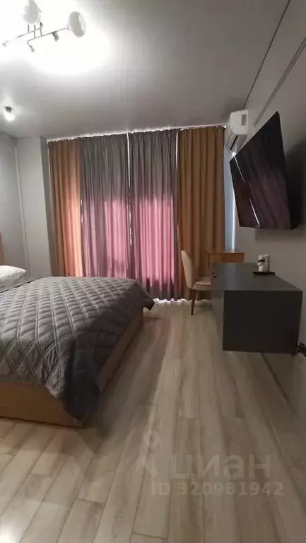 1-к кв. Кабардино-Балкария, Нальчик ул. Тлостанова, 32Д (45.0 м) - Фото 0