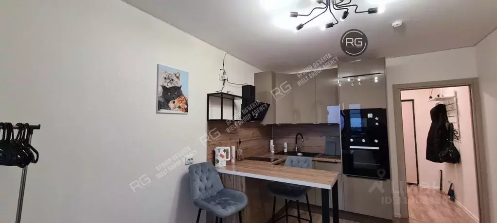 Студия Санкт-Петербург наб. Реки Каменки, 25 (21.0 м) - Фото 1