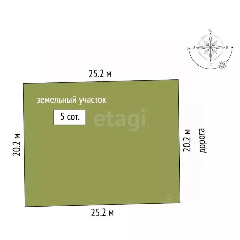 Участок в Ростовская область, Аксайский район, Щепкинское с/пос, пос. ... - Фото 2