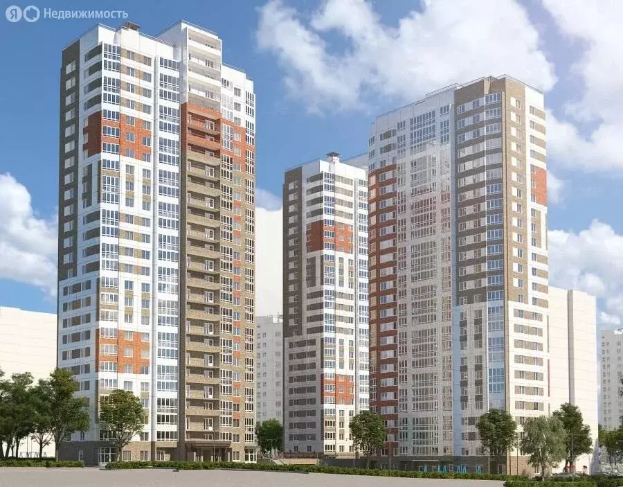 1-комнатная квартира: Чебоксары, Ярмарочная улица, 19к1 (45 м) - Фото 2