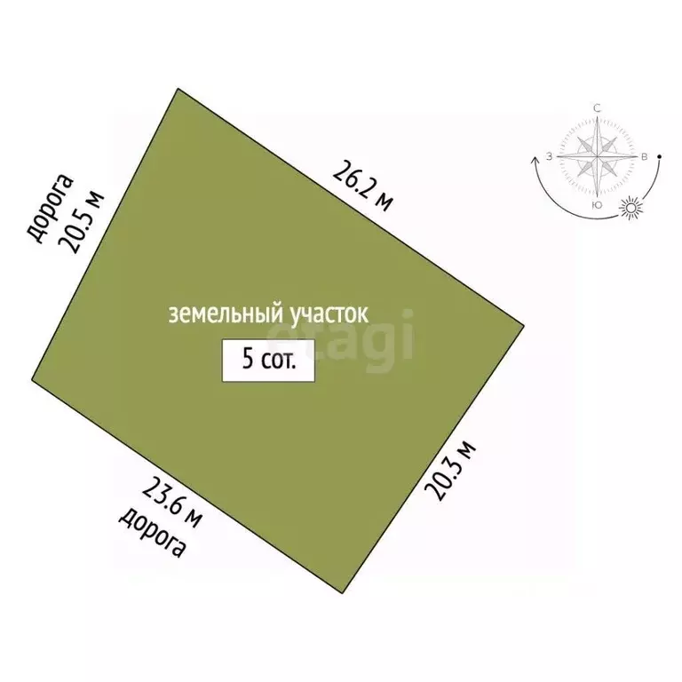 Участок в Москва № 61 кв-л, 65 (5.0 сот.) - Фото 1
