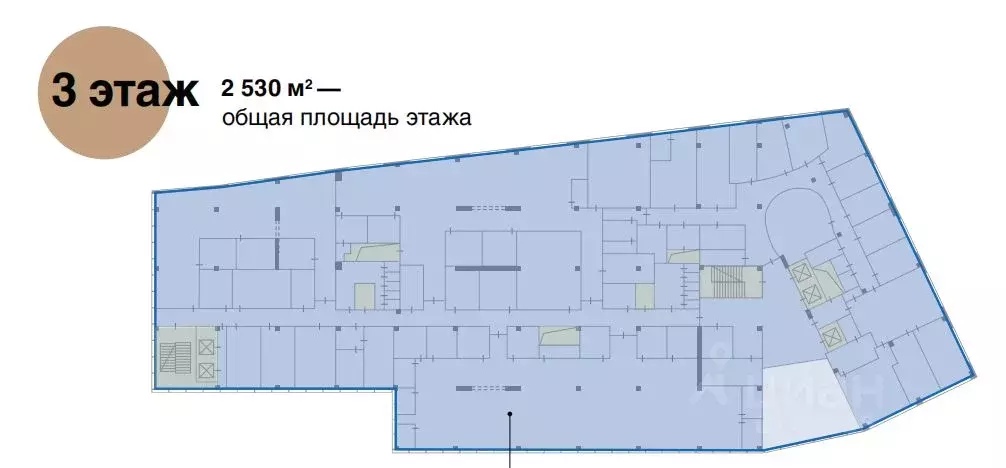 Офис в Москва ул. Ленинская Слобода, 19 (2463 м) - Фото 1
