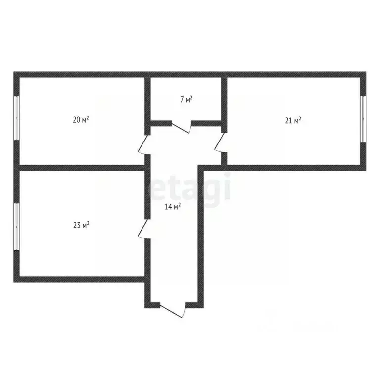 2-к кв. Дагестан, Махачкала туп. Перова, 13 (85.0 м) - Фото 1