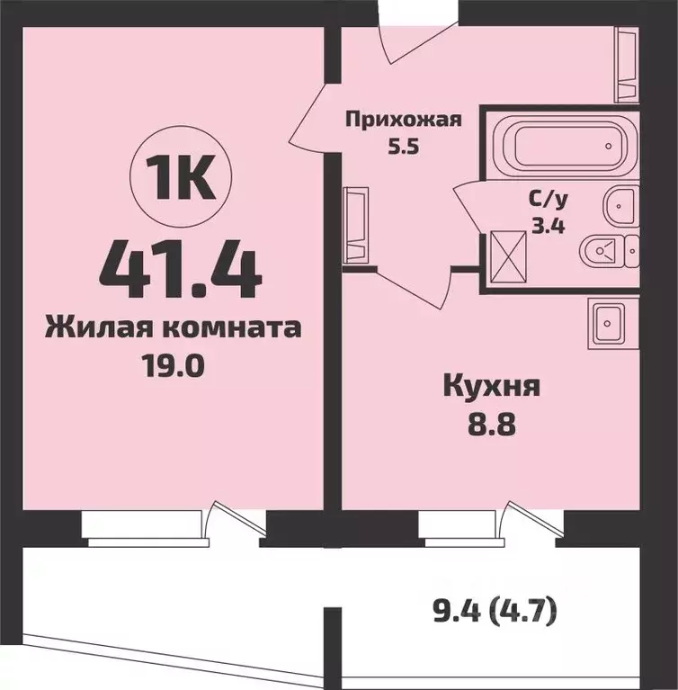 1-к кв. Новосибирская область, Новосибирский район, Станционный ... - Фото 0