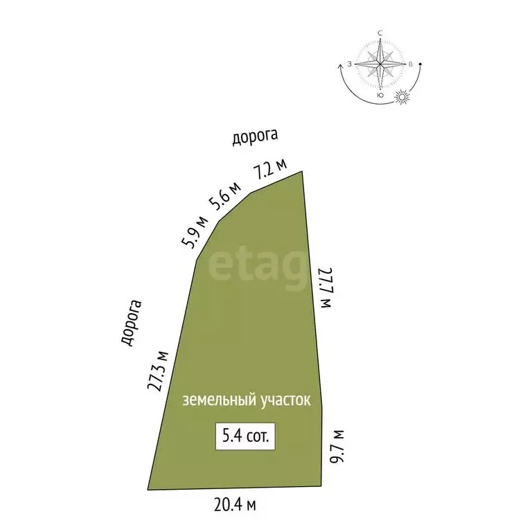 Участок в Республика Крым, муниципальный округ Ялта, посёлок ... - Фото 1