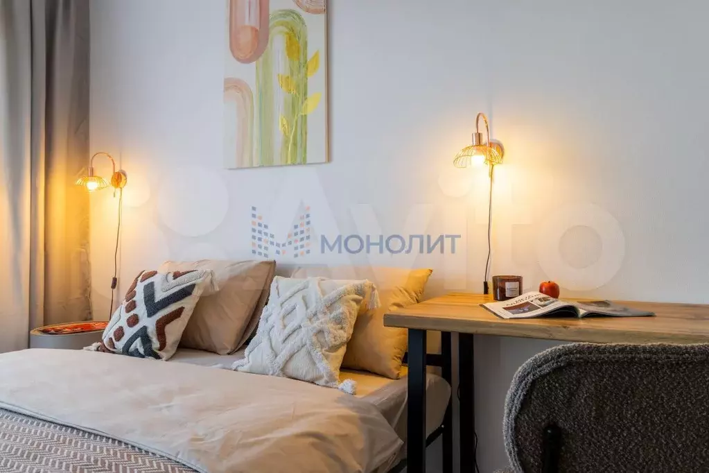Квартира-студия, 27,2 м, 4/15 эт. - Фото 1