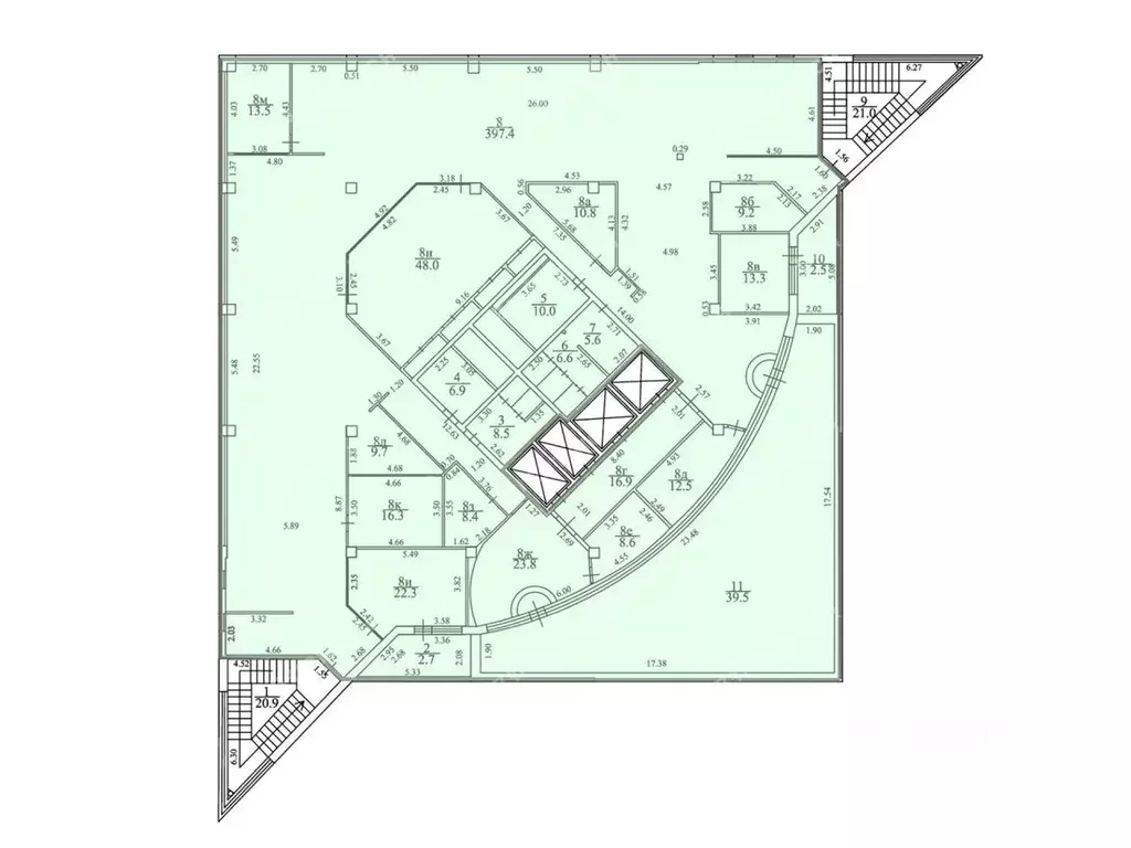 Офис в Московская область, Химки ул. Панфилова, 19с1 (768 м) - Фото 2