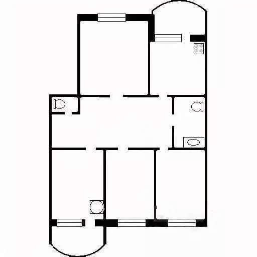 4-к кв. Татарстан, Казань ул. Академика Завойского, 13 (125.4 м) - Фото 2