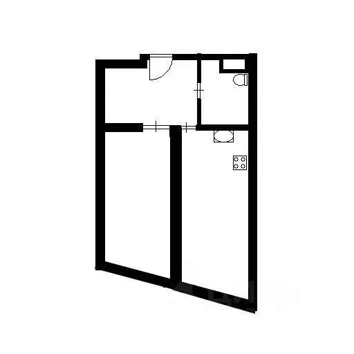 1-к кв. Иркутская область, Усолье-Сибирское Комсомольский просп., 83 ... - Фото 2