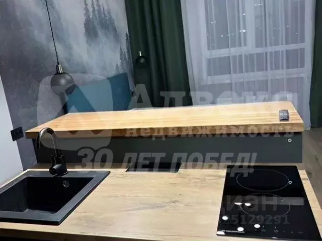 Студия Тюменская область, Тюмень ул. Сергея Свиридова, 7 (27.0 м) - Фото 2