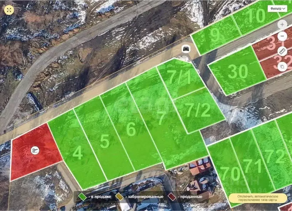 Участок в Новосибирская область, Новосибирский район, Морской ... - Фото 1