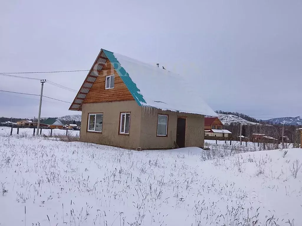 Дом в Алтай, Усть-Коксинский район, пос. Замульта ул. Бирюзовая (36 м) - Фото 1