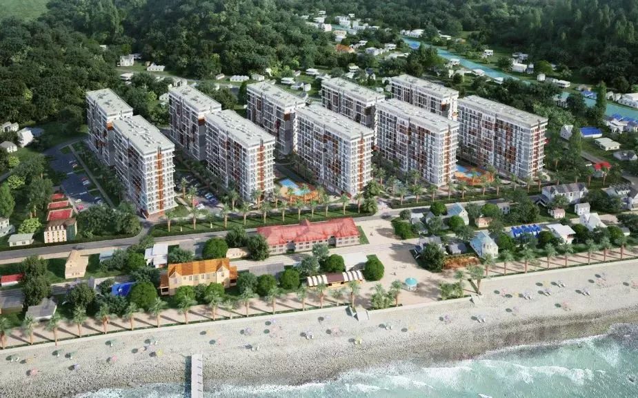 Свободной планировки кв. Краснодарский край, Сочи городской округ, ... - Фото 0