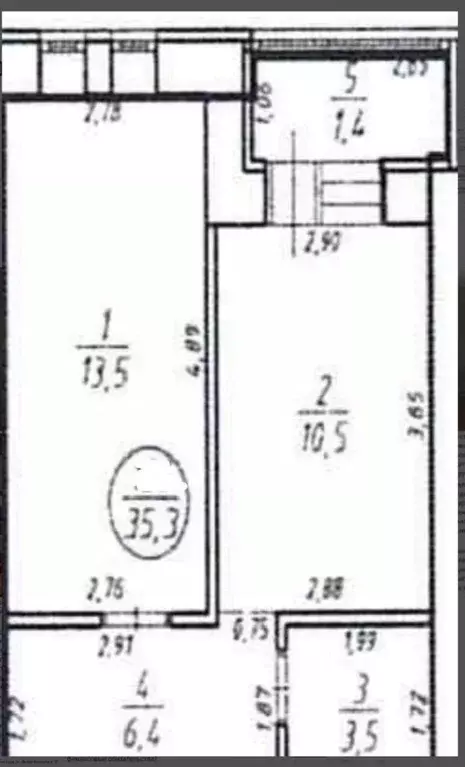 1-к кв. Башкортостан, Уфа Дагестанская ул., 16/2 (33.0 м) - Фото 1