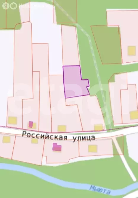 Участок в село Мыюта, Российская улица (10.4 м) - Фото 2