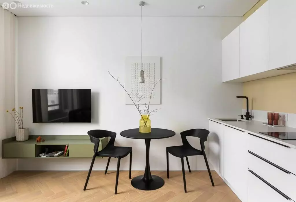 Квартира-студия: Санкт-Петербург, проспект Крузенштерна, 4 (19.2 м) - Фото 1