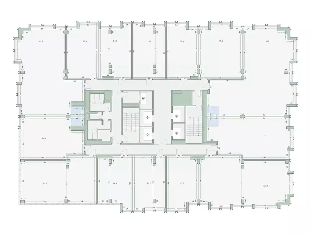 Офис в Москва 1-й Варшавский проезд, 1АС32 (144 м) - Фото 2