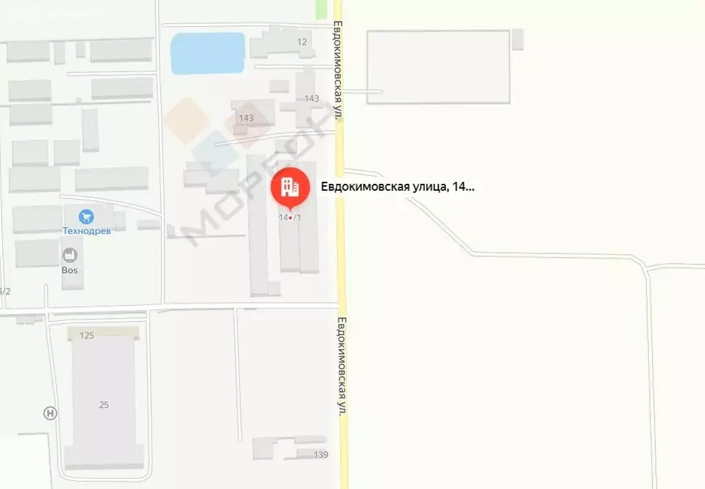 Участок в посёлок Индустриальный, Евдокимовская улица, 141/4 (50 м) - Фото 0