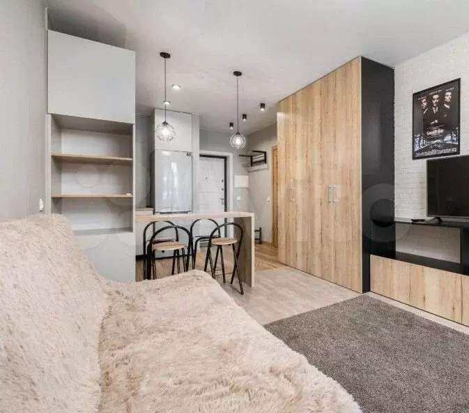 Квартира-студия, 31,9 м, 22/23 эт. - Фото 1