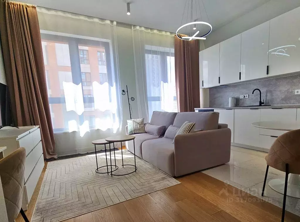 Студия Москва Шелепихинская наб., 40к3 (30.7 м) - Фото 0