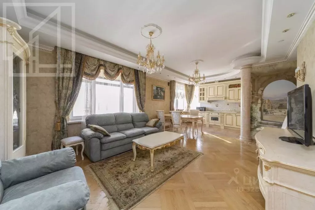 Свободной планировки кв. Москва ул. Маршала Соколовского, 5 (110.0 м) - Фото 1