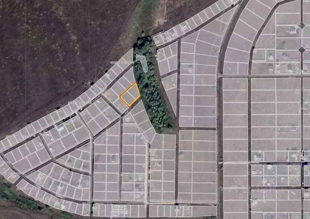 Участок в Самарская область, Красный Яр с/пос, пос. Угловой  (21.0 ... - Фото 2