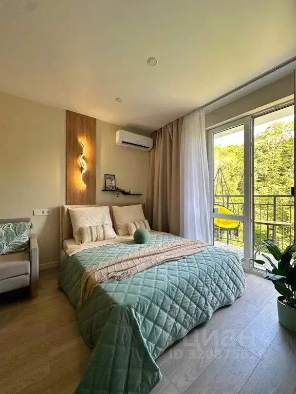 Студия Краснодарский край, Сочи ул. Искры, 88к3 (27.0 м) - Фото 1