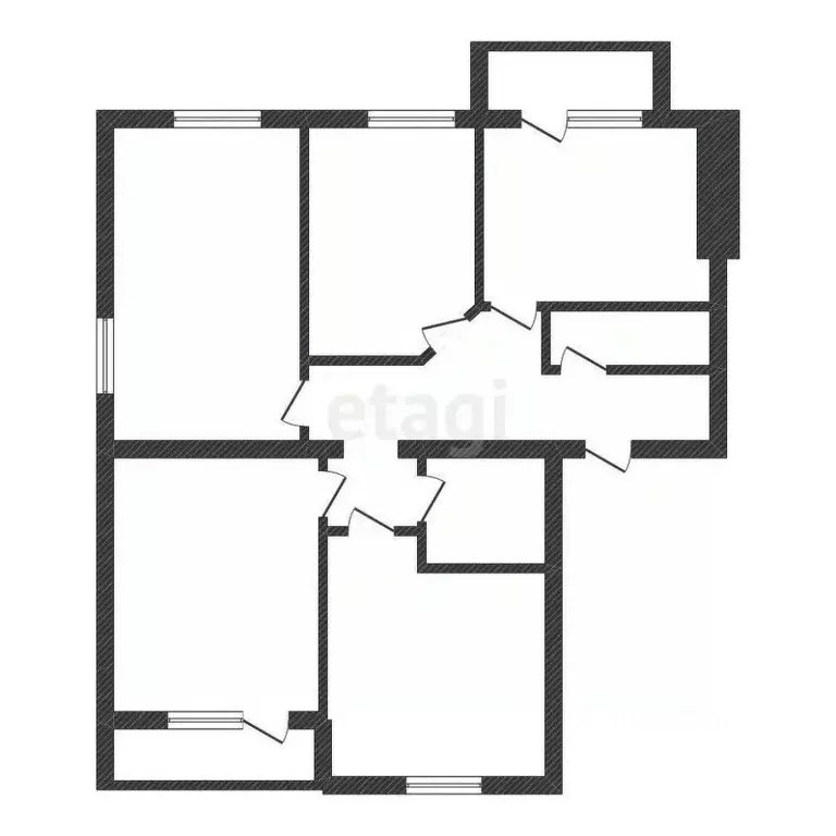 3-к кв. Белгородская область, Белгород ул. Большетроицкая, 30 (88.0 м) - Фото 2