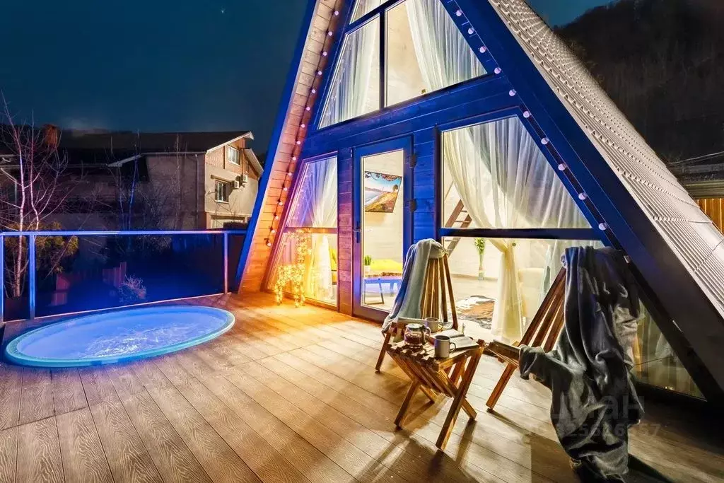 Дом в Краснодарский край, Туапсинский муниципальный округ, с. Агой, ... - Фото 2