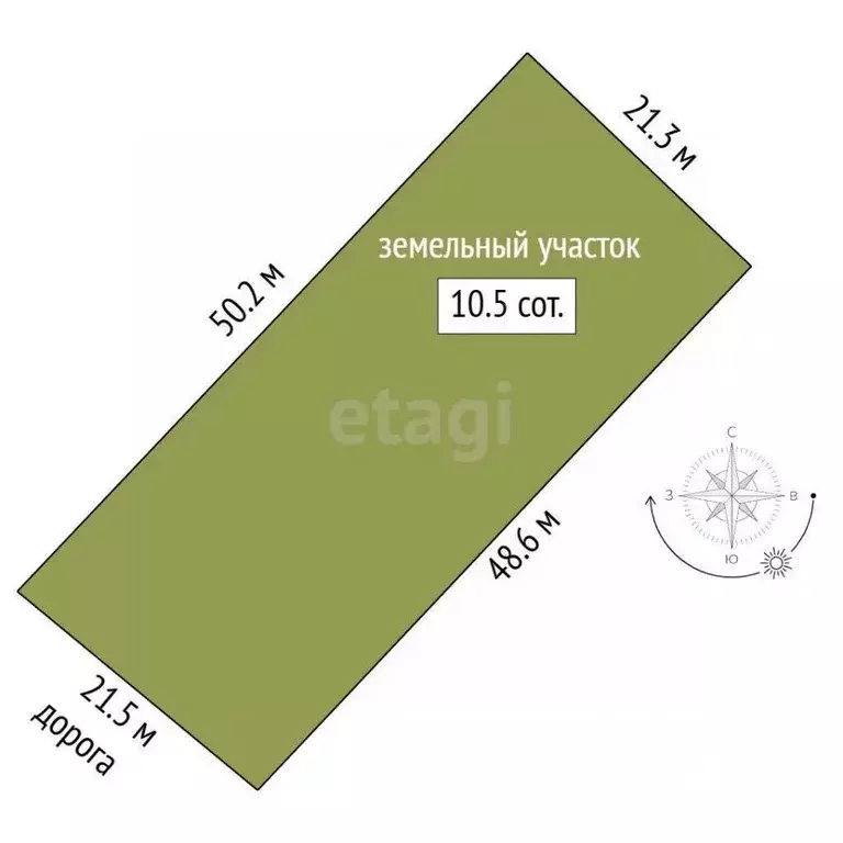 Участок в Ярославская область, Ярославский муниципальный округ, д. ... - Фото 2