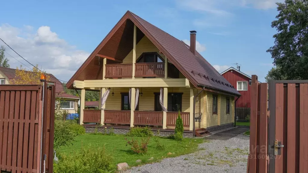 Дом в Ленинградская область, Ломоносовский район, Виллозское городское ... - Фото 1