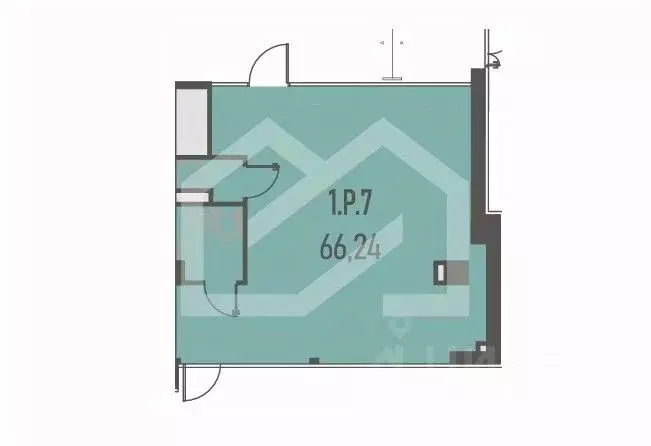 Помещение свободного назначения в Москва Складочная ул., 6С36 (66 м) - Фото 2