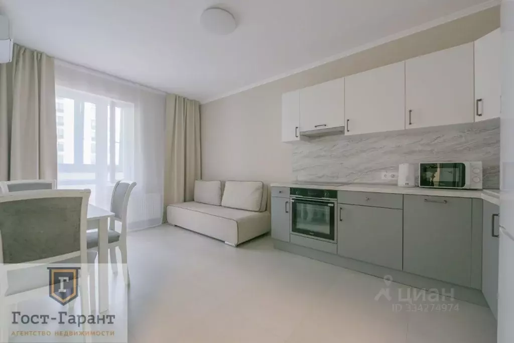 1-к кв. Москва ул. Юлиана Семенова, 8к1 (36.6 м) - Фото 1