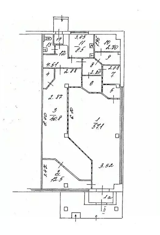 Помещение свободного назначения в Москва Зеленодольская ул., 24К2 (162 ... - Фото 1
