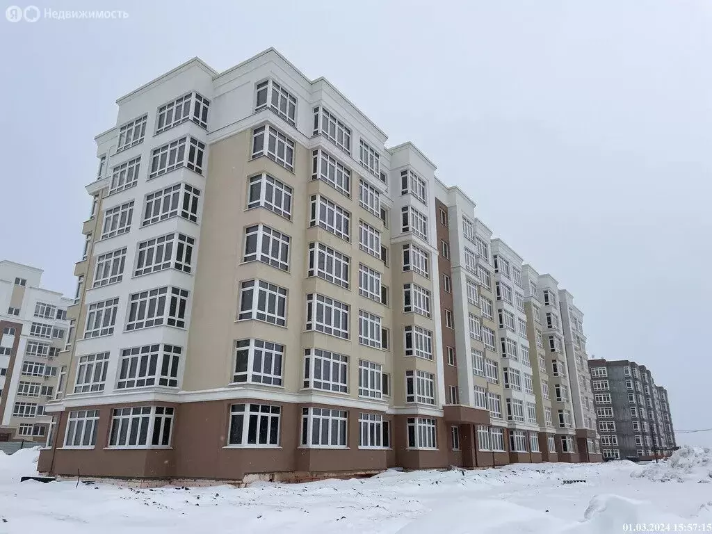 Квартира-студия: посёлок городского типа Лопатино, Солнечный бульвар, ... - Фото 1