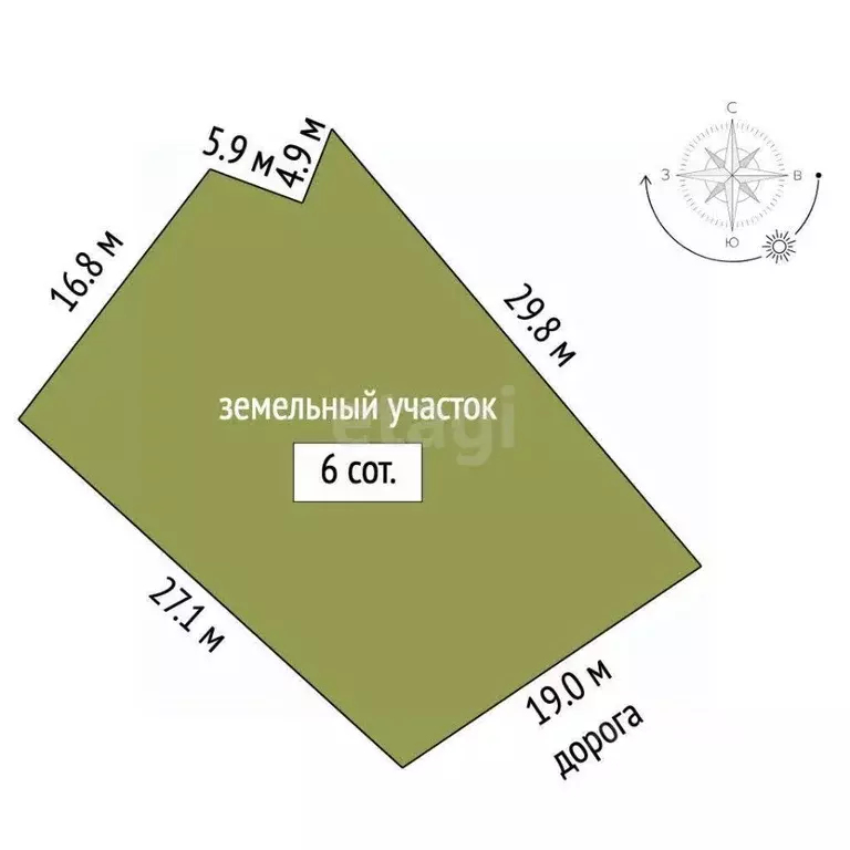 Участок в Крым, Алушта муниципальный округ, с. Лучистое  (6.0 сот.) - Фото 2