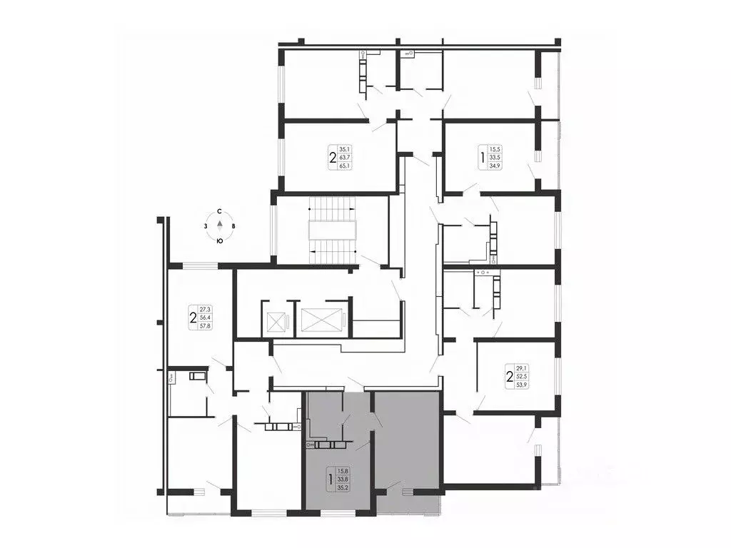 1-к кв. Воронежская область, Воронеж ул. Загоровского, 5/1 (35.2 м) - Фото 1