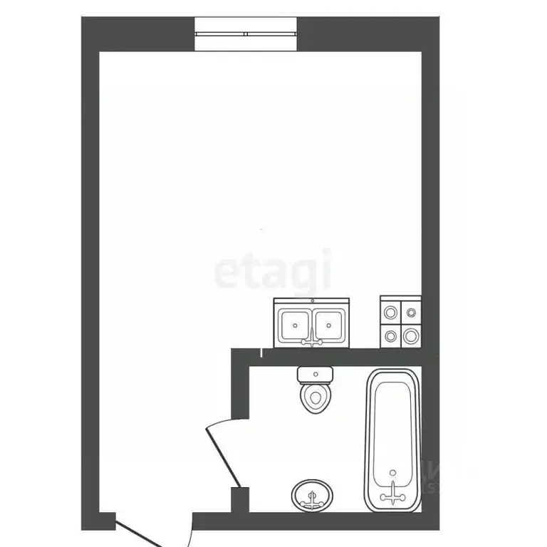 Студия Ямало-Ненецкий АО, Муравленко Школьная ул., 9 (22.9 м) - Фото 1