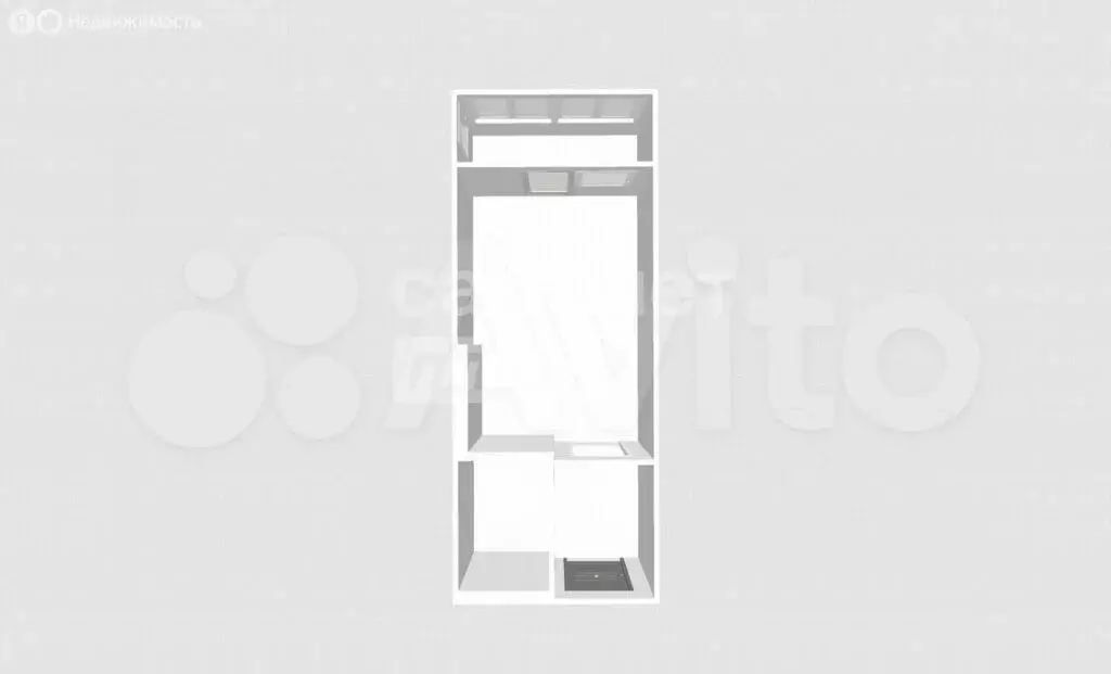 Квартира-студия: Уфа, улица Лётчика Кобелева, 1 (21.8 м) - Фото 0