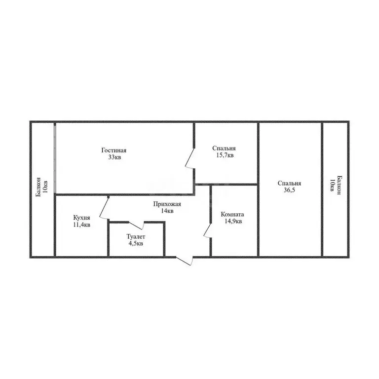 4-комнатная квартира: Махачкала, улица Коркмасова, 17А (150 м) - Фото 0