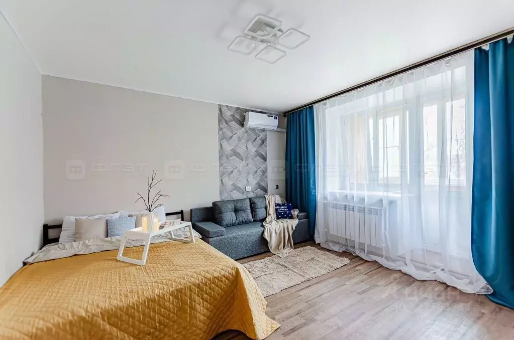 1-к кв. Татарстан, Казань ул. Исмаила Гаспринского, 31 (35.2 м) - Фото 1