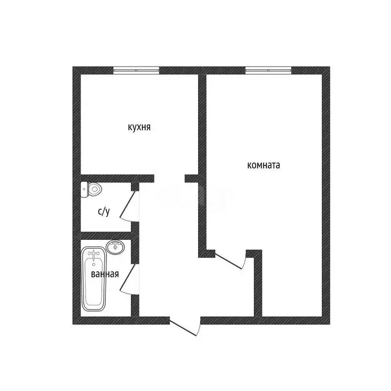 1-комнатная квартира: Арсеньев, проспект Горького, 4 (34.9 м) - Фото 2