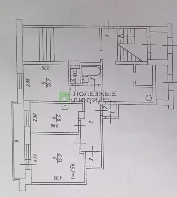 2-к кв. Иркутская область, Ангарск 29-й мкр, 11 (50.1 м) - Фото 1