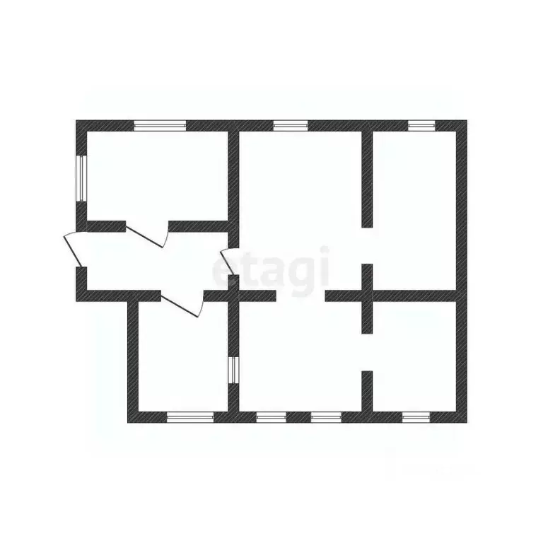 Дом в Белгородская область, Волоконовка рп ул. Нестерова, 18 (50 м) - Фото 1