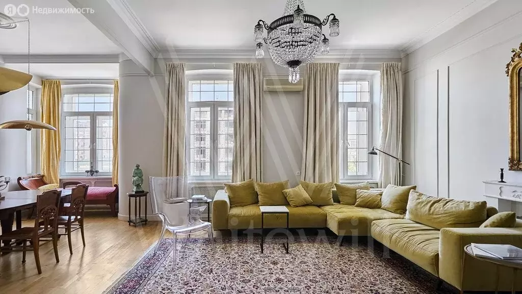 4-комнатная квартира: Москва, Никитский бульвар, 5 (165 м) - Фото 1