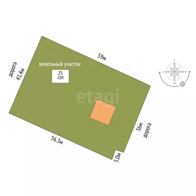 Дом в Кемеровская область, Кемеровский район, д. Береговая Школьная ... - Фото 2